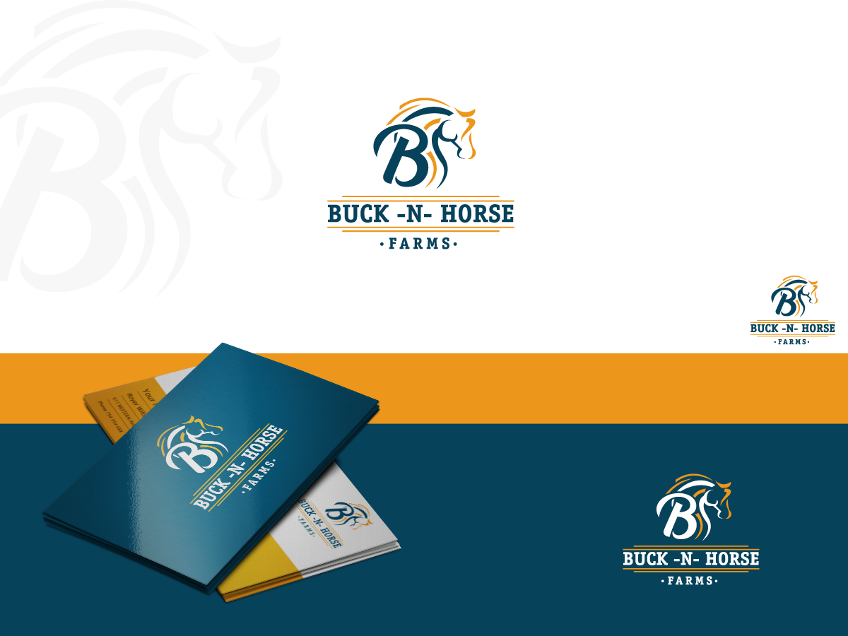 Design de Logo par Anhlee pour Buck -N- Horse Farms | Design #3490965