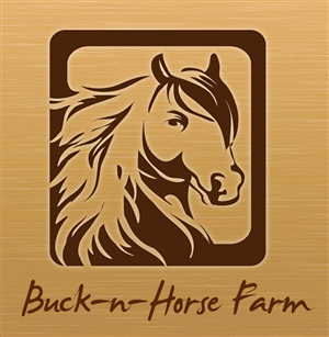 Design de Logo par Angler Designs pour Buck -N- Horse Farms | Design : #3492239