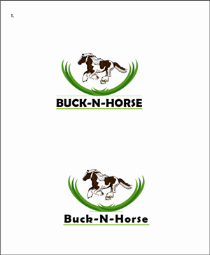 Design de Logo par Indi pour Buck -N- Horse Farms | Design : #3495951