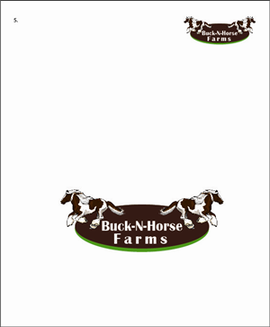 Design de Logo par Indi pour Buck -N- Horse Farms | Design : #3495970