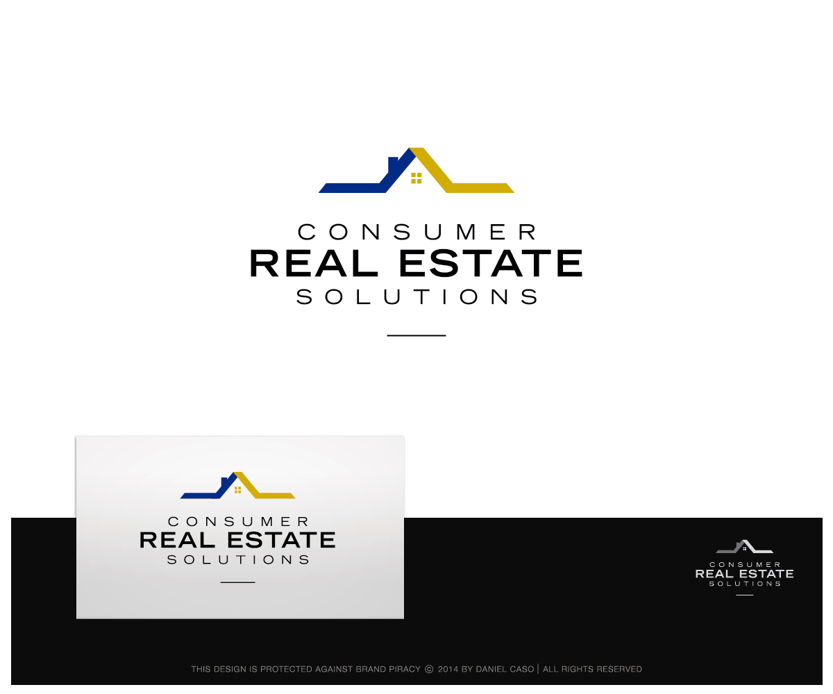 Logo Design by Daniel Caso Design for Consumer Real Estate Solutions | Design #3439117