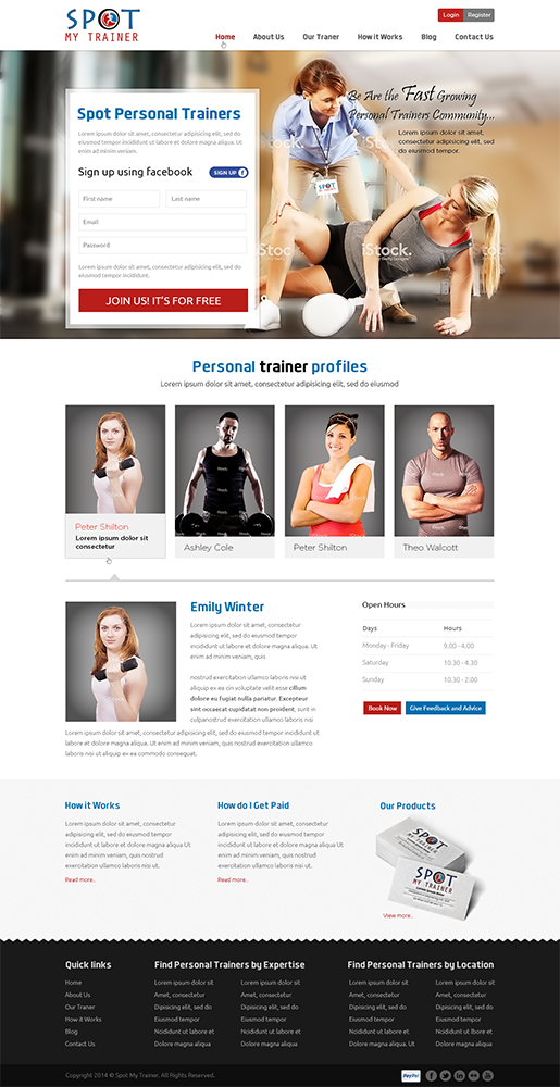Web Design by Mayank Patel for this project | Design #3471334