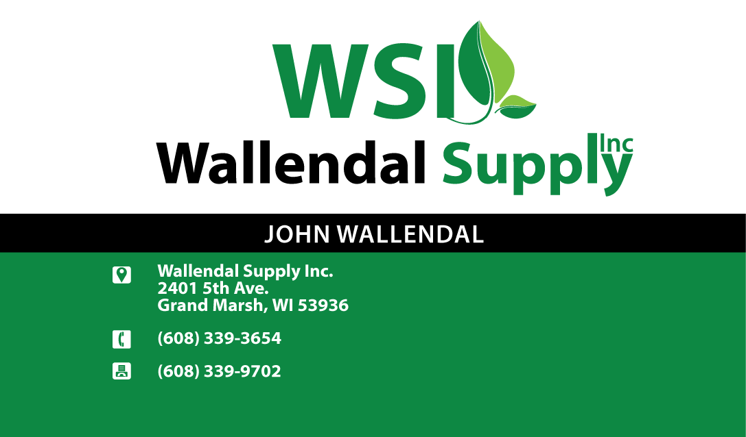 Business Card Design by Elkana Letting for Wallendal Supply Inc | Design #3516470