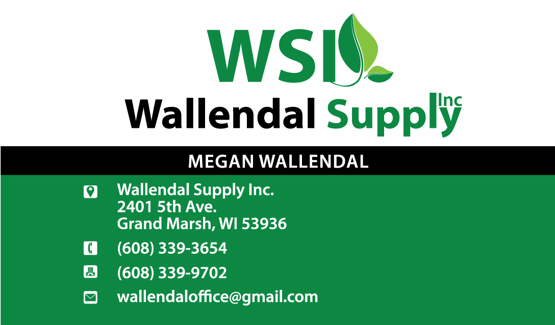 Business Card Design by Elkana Letting for Wallendal Supply Inc | Design #3534570