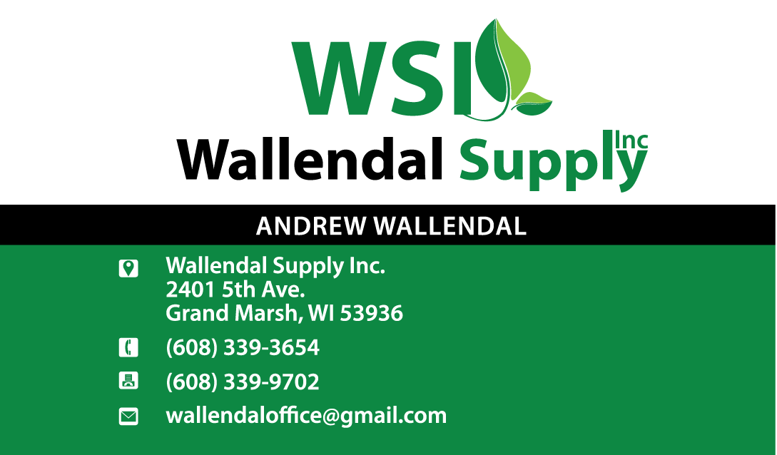 Business Card Design by Elkana Letting for Wallendal Supply Inc | Design #3534624