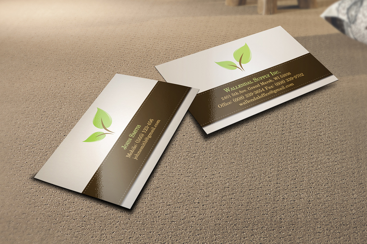 Business Card Design by  Andy Dollinger for Wallendal Supply Inc | Design #3482805