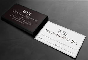 Business Card Design by Ethien for Wallendal Supply Inc | Design: #3461201