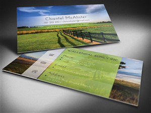 Business Card Design by FutureDesigne for Wallendal Supply Inc | Design: #3497681