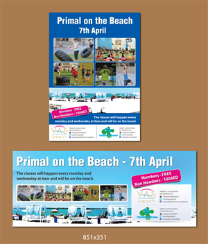Flyer for Beach Exercise Programme | Flyer Design by meet007