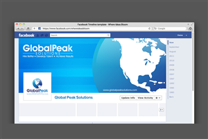 Facebook-Design von diRtY.EMM für Global Peak Solutions, LLC | Design: #3473610