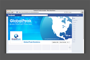 Facebook-Design von diRtY.EMM für Global Peak Solutions, LLC | Design: #3473722