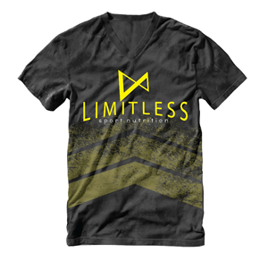 LIMITLESS SPORTS NUTRITION | Diseño de Camiseta por RalucaV