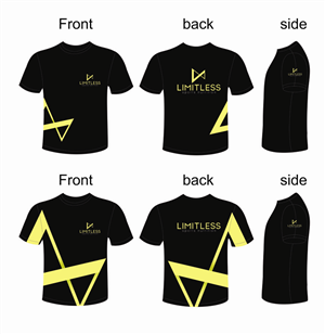 LIMITLESS SPORTS NUTRITION | T-shirt Design by Jenn Smith