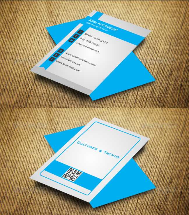 Business Card Design by AwsomeD for CULTURES & TRENDS | Design #3442019