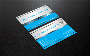 Business Card Design by AwsomeD for CULTURES & TRENDS | Design: #3442024