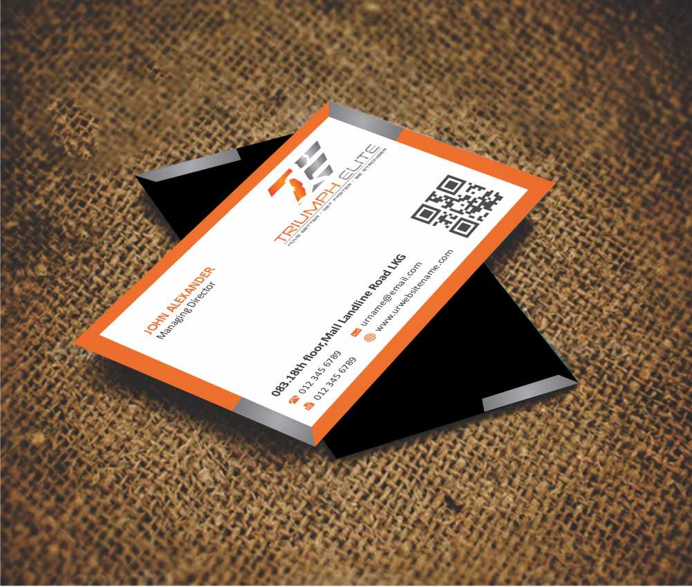 Business Card Design by AwsomeD for Triumph Elite | Design #3442000