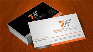 Business Card Design by AwsomeD for Triumph Elite | Design: #3442005
