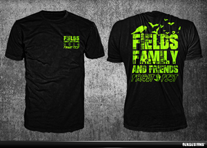 Fields Family and Friends Fright Fest | Diseño de Camiseta por gekgrfx