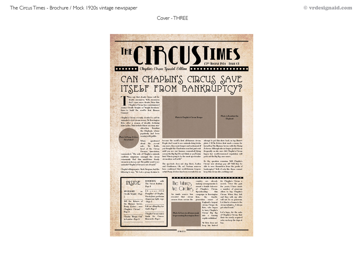 Brochure Design by vrdesignaid for As Music Ltd | Design #3521370