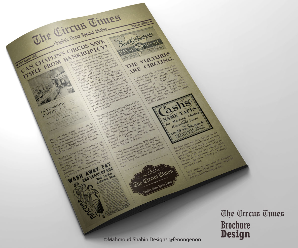 Diseño de Brochure por Mahmoud Shahin para As Music Ltd | Diseño #3449815