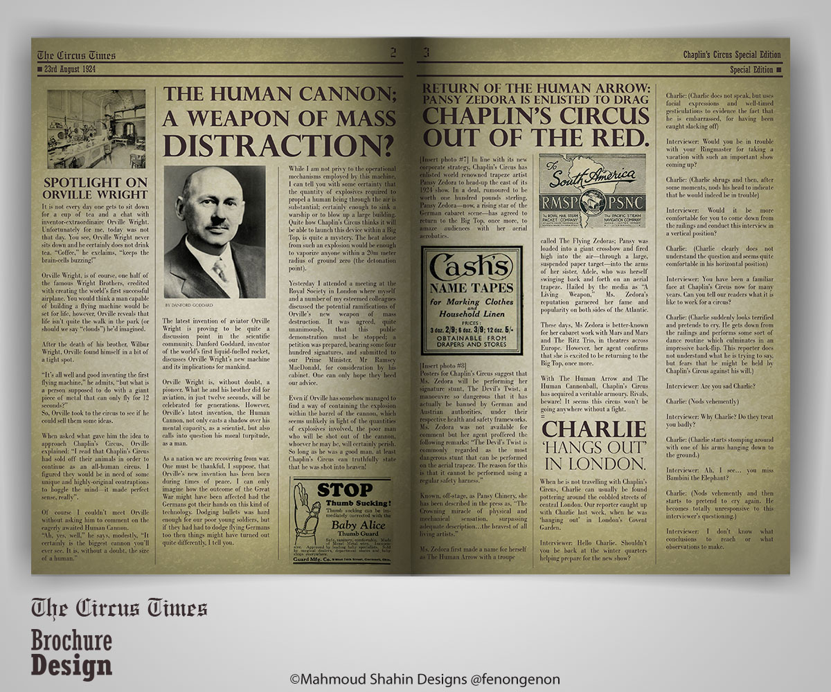 Design de Brochure par Mahmoud Shahin pour As Music Ltd | Design #3449821