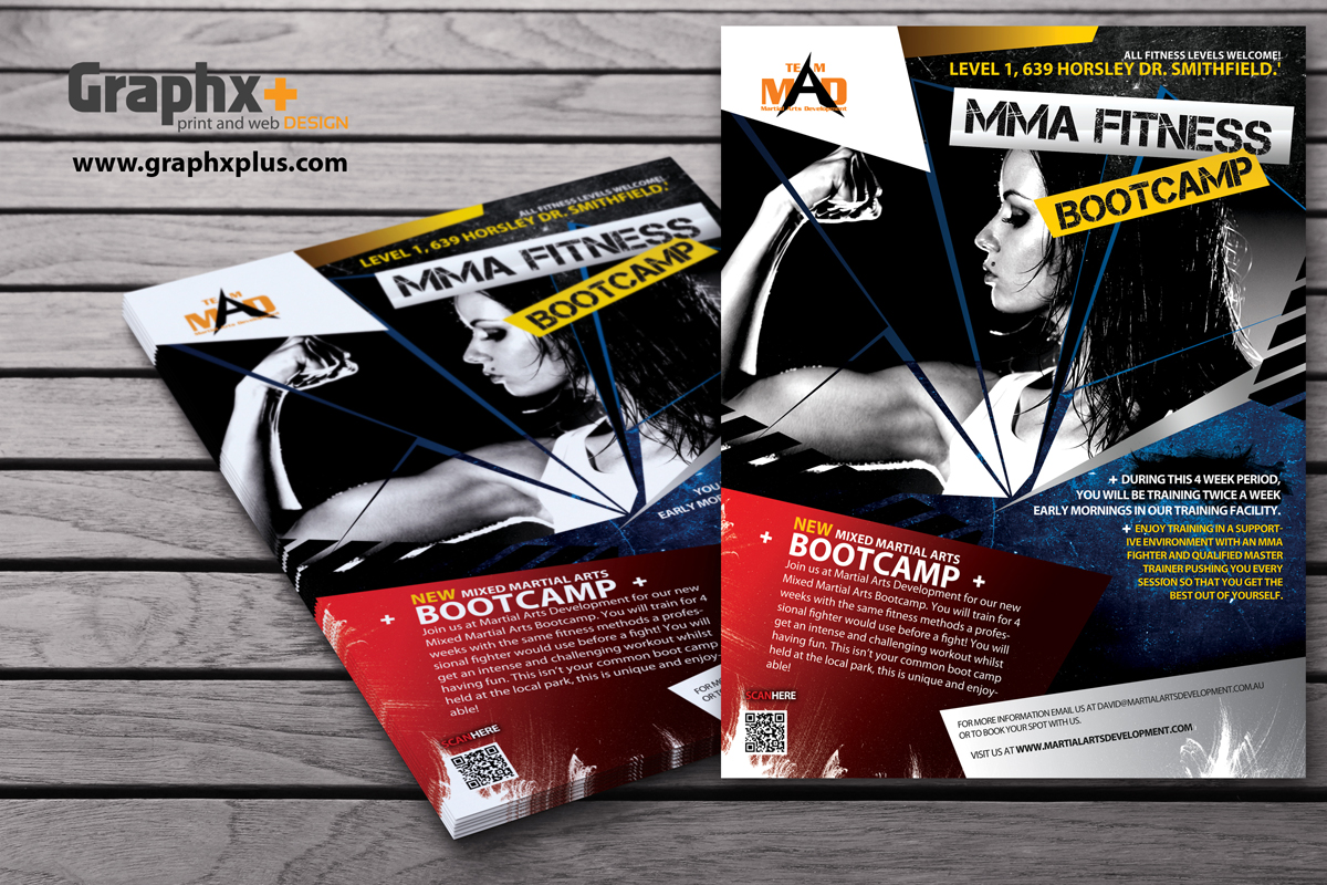 Diseño de Flyer por Graphxplus para Martial Arts Development | Diseño #3468296