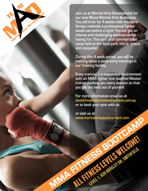 Flyer Design by Yangsters for Martial Arts Development | Design: #3440557