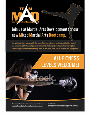 Flyer Design by samwell for Martial Arts Development | Design: #3460640