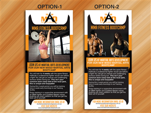 MMA fitness boot camp | Design de Flyer par Sarmishtha Chattopadhyay_loginchange
