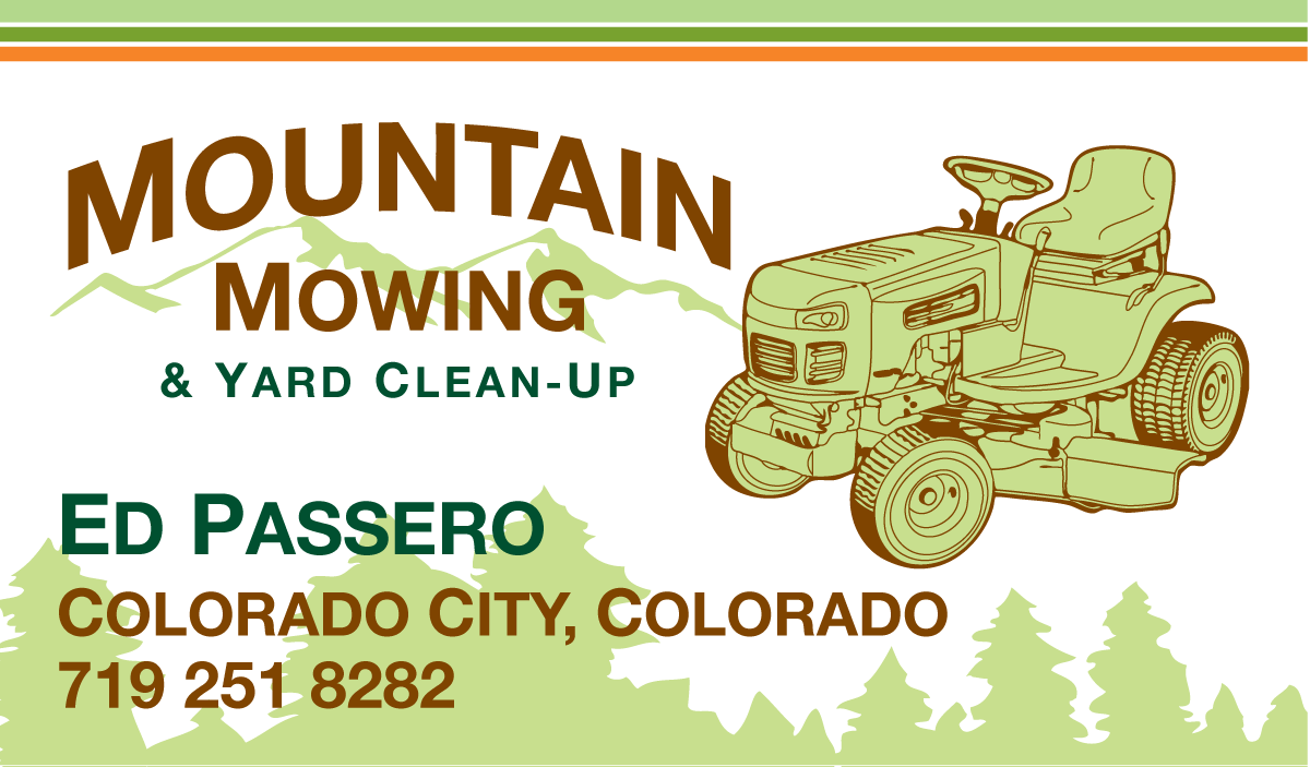 Business Card Design by Gargantuan Media for mountain mowing | Design #3484097