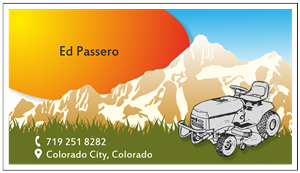 Design de Carte de Visite par Zleep Designs pour mountain mowing | Design #3495919