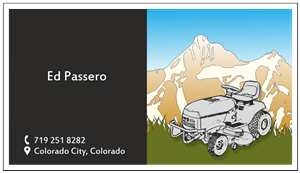 Business Card Design by David Mendez Fernandez for mountain mowing | Design: #3495921