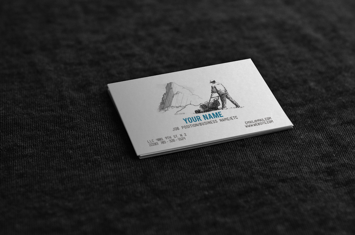 Business Card Design by Ben Sinca for mountain mowing | Design #3469746