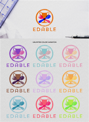 Logo Design by aezacfabian for Edable | Design #3447318