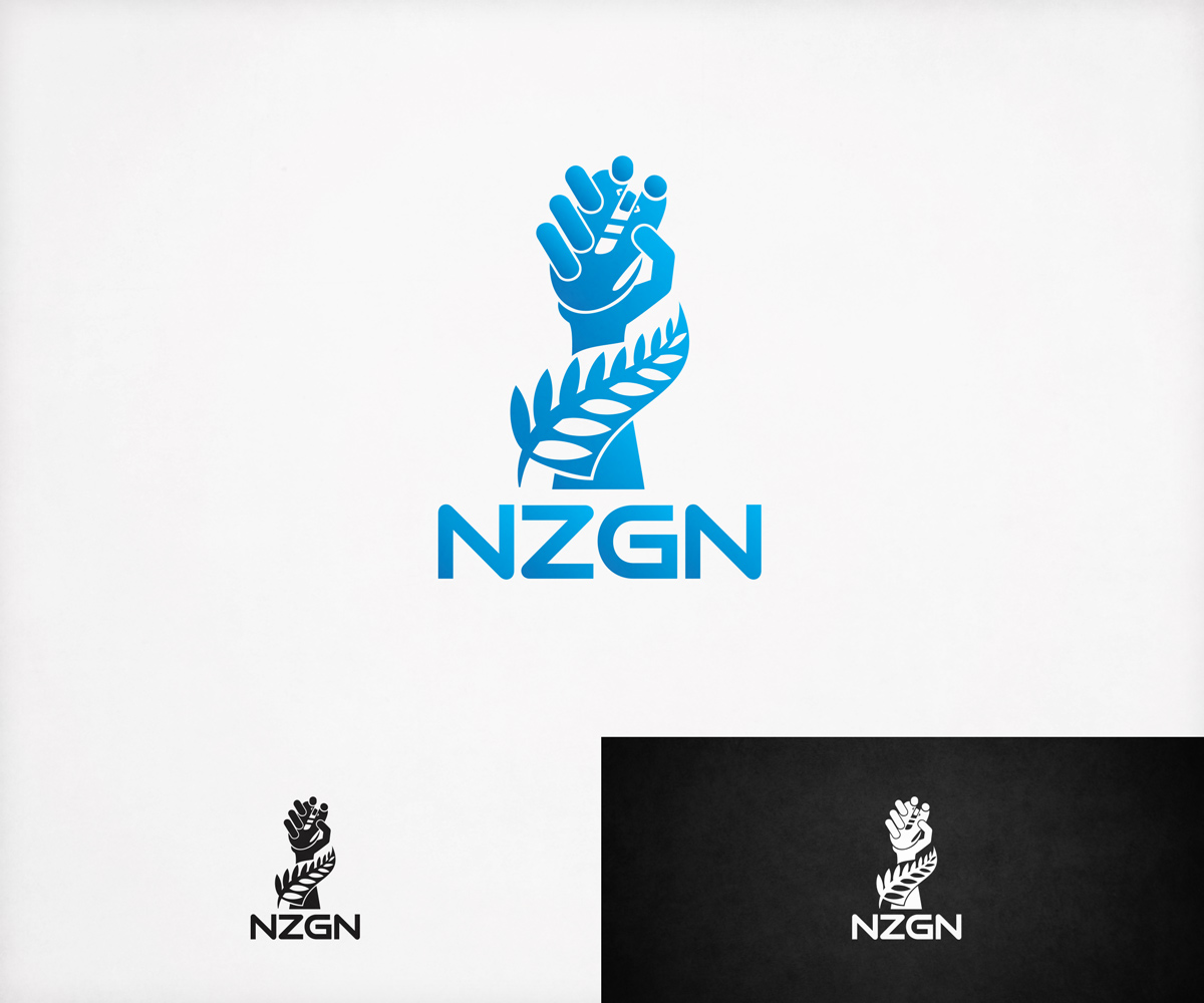 Logo Design by Oleksandr Tovarkov for New Zealand Gaming Network (NZGN) | Design #3678671