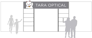 Optical shop needs a signage that attracts families such as parents and kids | Schilder-Design von foo
