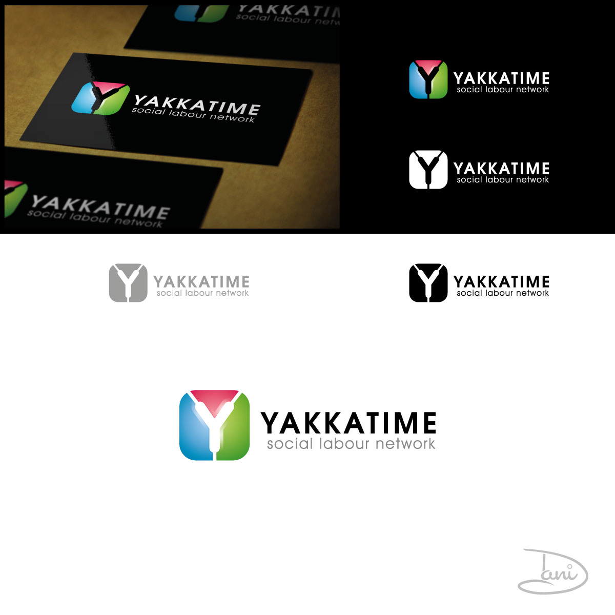 Logo Design by Dani_dani for Yakkatime P.L. | Design #3451990
