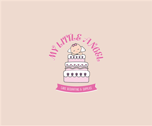Design de Logo par designedbykyle pour My Little Angel - Cake Decorating | Design : #3446793