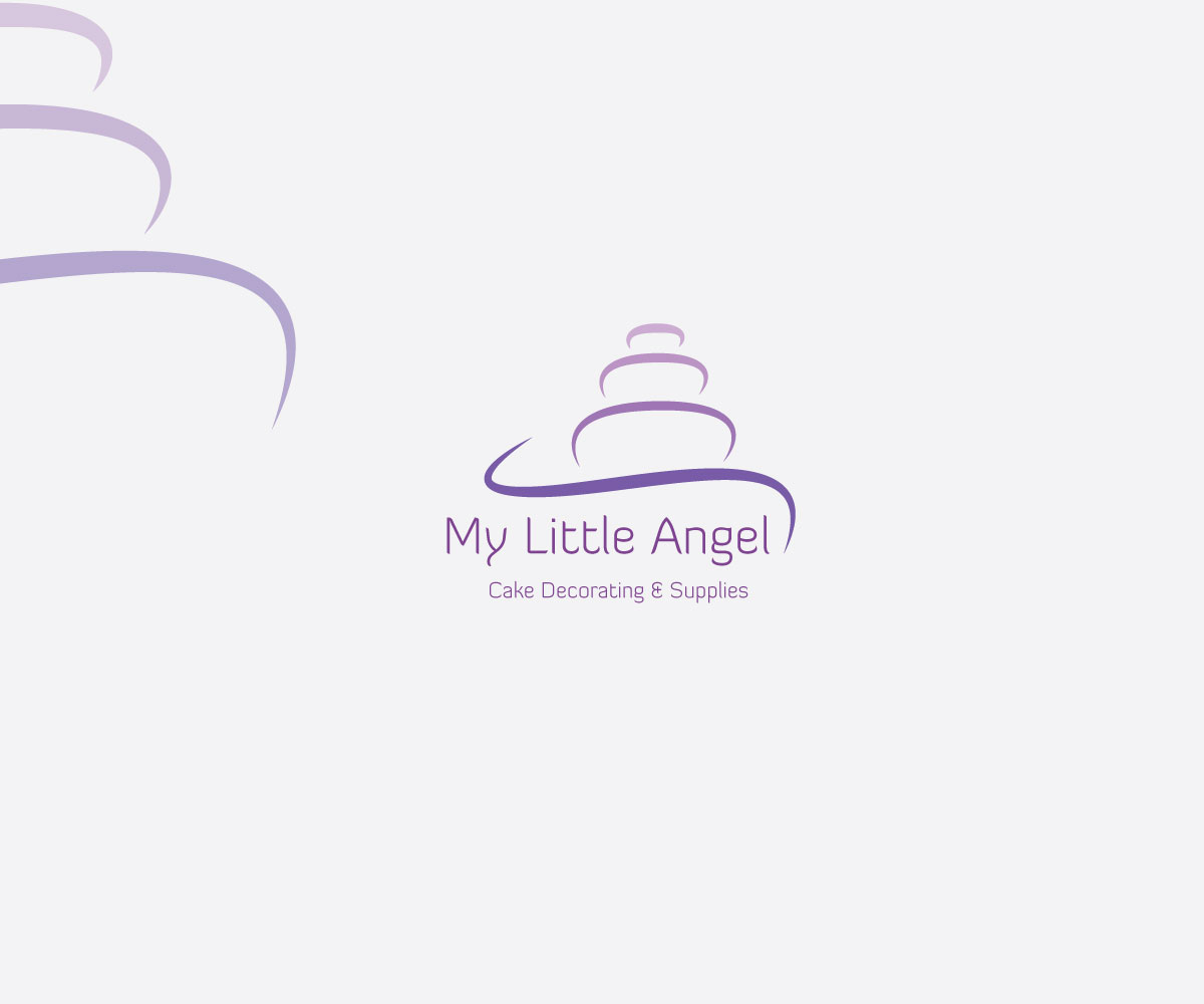 Logo Design by Hamiz Imran for My Little Angel - Cake Decorating | Design #3443266