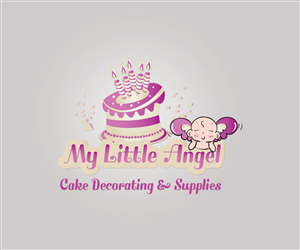 Diseño de Logo por digianim para My Little Angel - Cake Decorating | Diseño: #3470732