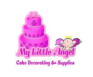 Logo Design by digianim for My Little Angel - Cake Decorating | Design: #3574811