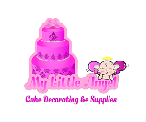 Logo Design by digianim for My Little Angel - Cake Decorating | Design: #3574817