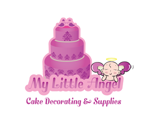 Logo Design by digianim for My Little Angel - Cake Decorating | Design: #3617256