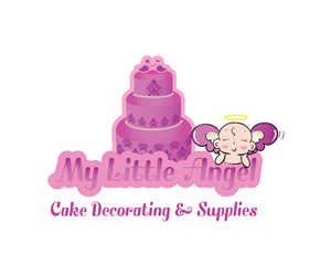 Logo Design by digianim for My Little Angel - Cake Decorating | Design: #3618505