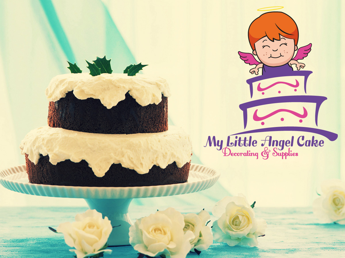 Logo Design by nahj.advs.2014 for My Little Angel - Cake Decorating | Design #3456096