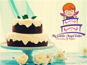 Diseño de Logo por nahj.advs.2014 para My Little Angel - Cake Decorating | Diseño: #3456096