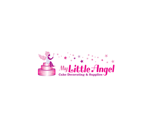 Logo Design by dkdesignstudio for My Little Angel - Cake Decorating | Design #3480919