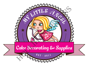 Logo Design by samuelhoulihan for My Little Angel - Cake Decorating | Design #3454574