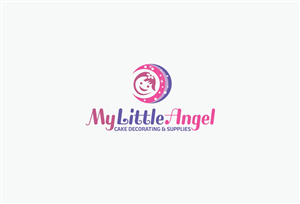 Logo Design by kelvinotis for My Little Angel - Cake Decorating | Design #3497810