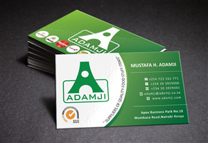 ADAMJI MULTI SUPPLIES LTD | Design de Carte de Visite par MT